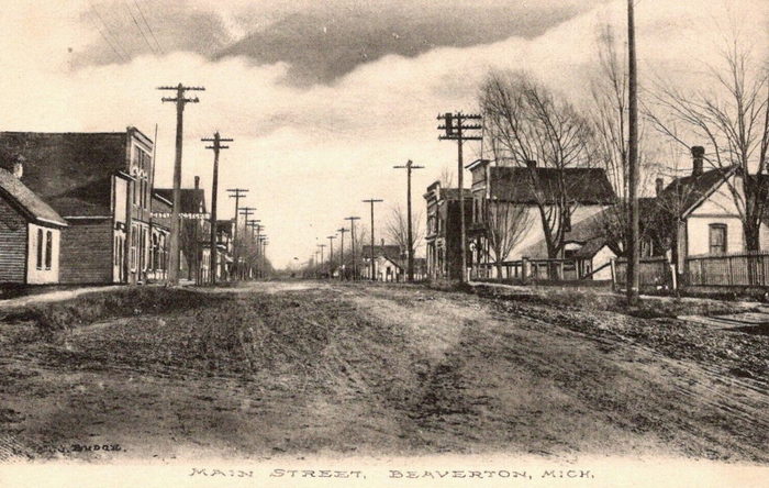 Beaverton - Old Post Card Photo